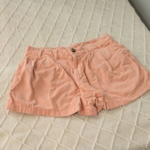 Free People Peach High Waist Shorts